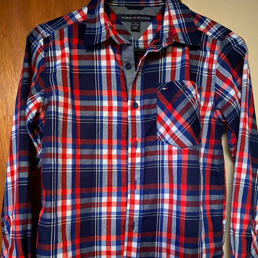 Boys 12 to 14 Tommy Hilfiger button up.